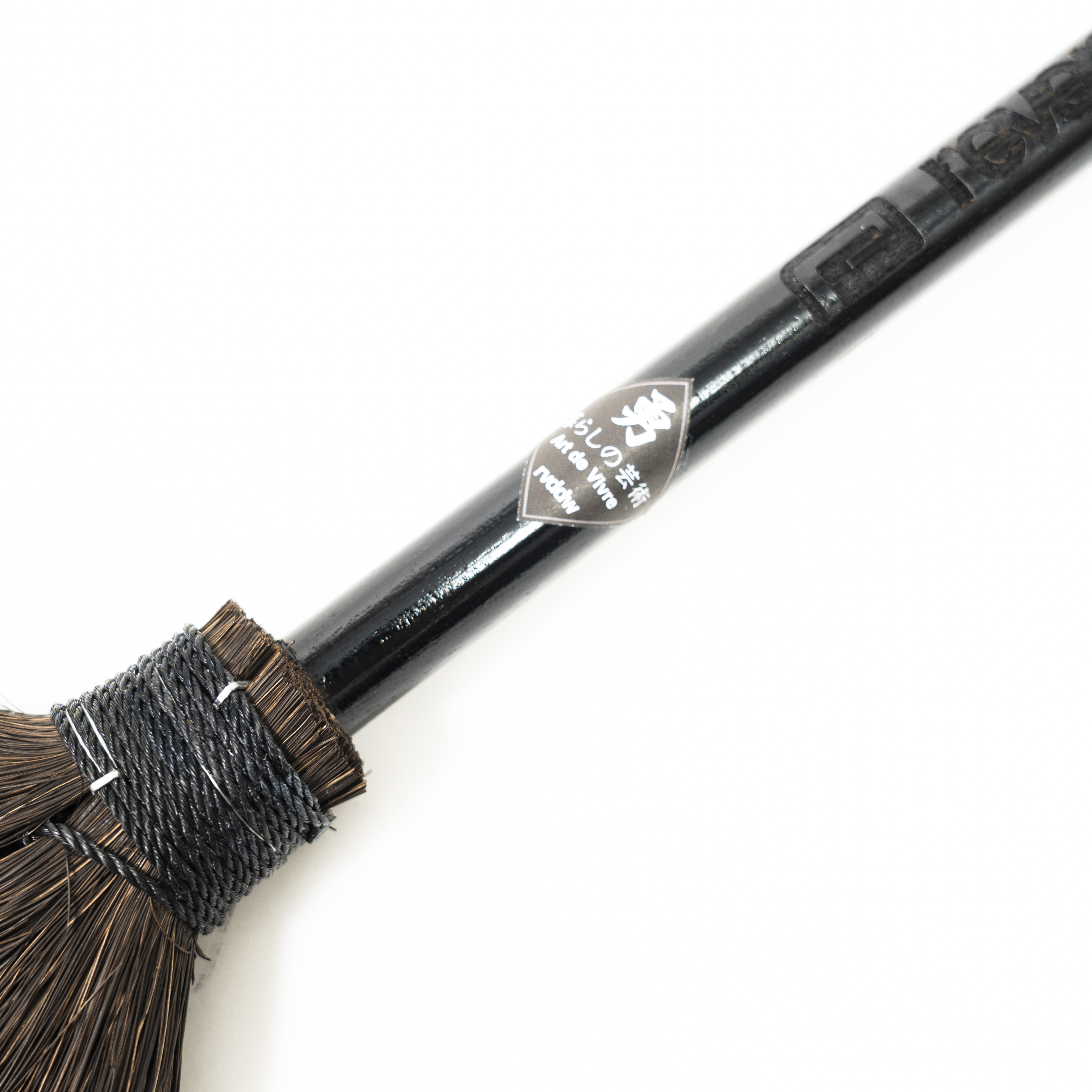 限定アイテム リバーサル × アズマ工業 日本製 吾妻帚 和ぼうき ミドル 黒 限定アイテム リバーサル × アズマ工業 日本製 吾妻帚 和ぼうき
